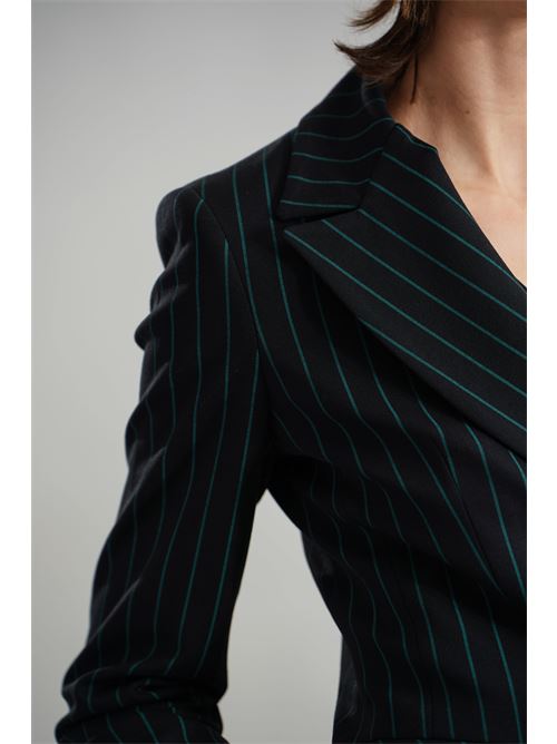 Giacca doppio petto GM by Gai Mattiolo | GM3577NERO/VERDE